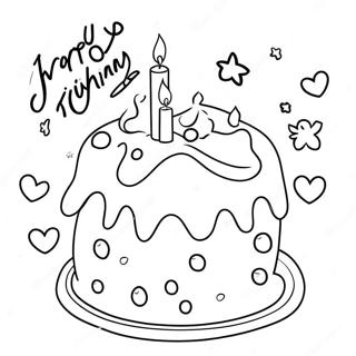 Happy Birthday Grammy Coloring Page 59793-47974