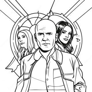 Agents Of Shield Coloring Pages