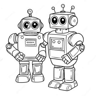 Pj Robot Coloring Pages