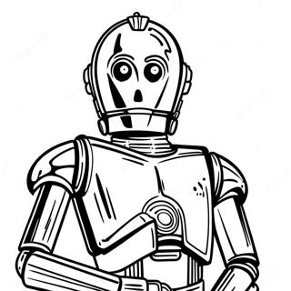 C3po Coloring Pages