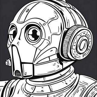 C3po Coloring Page 59893-48047