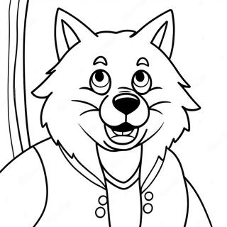 Big Bad Wolf Coloring Page 59923-48078