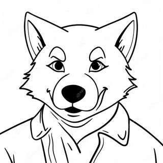 Big Bad Wolf Coloring Page 59923-48080