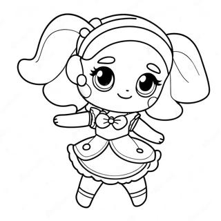 Magical Girl Coloring Pages