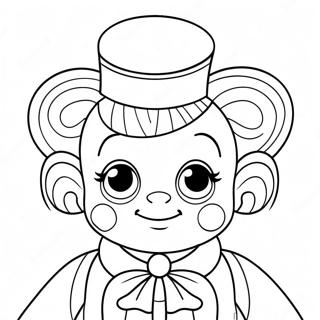 Precious Moments Clown Coloring Page 59943-48090