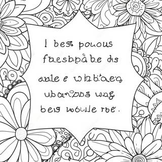 Friendship Quotes Coloring Page 59953-48099