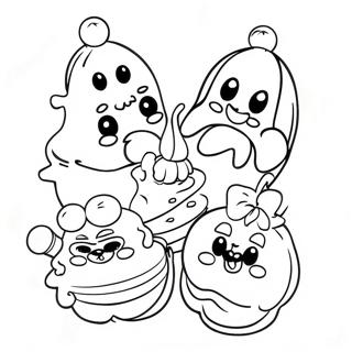 The Banana Splits Coloring Pages