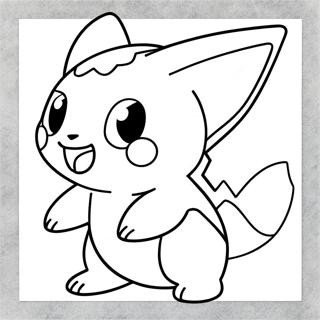 Electric Type Pokemon Coloring Pages