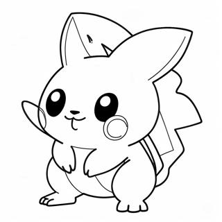 Electric Type Pokemon Coloring Page 59993-48134