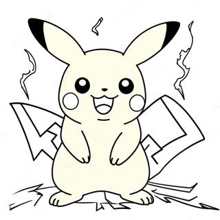 Electric Type Pokemon Coloring Pages