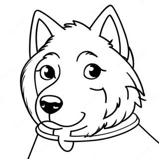 Sled Dog Coloring Pages