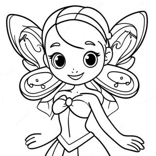 Winx Club Stella Coloring Page 60023-48153