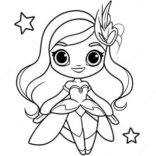 Stella From Winx Club In Magical Outfit Coloring Page 60024-48159