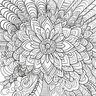 Intricate Crayola Mandala Coloring Page 60034-48164