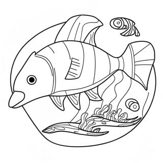 Helicoprion Coloring Page 60043-48166