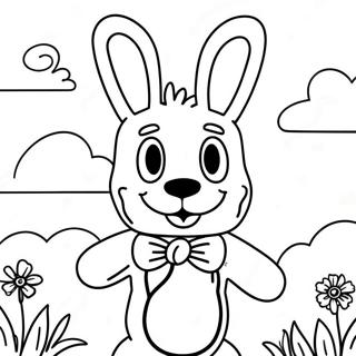 Spring Bonnie Coloring Page 6006-4904