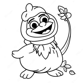 Rosita Sesame Street Coloring Page 60103-48215