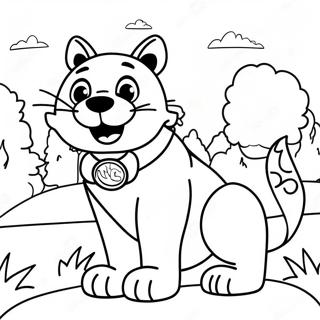 Happy Penn State Nittany Lion Coloring Page 60114-48230