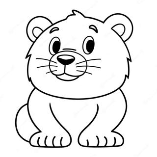 Happy Penn State Nittany Lion Coloring Page 60114-48231