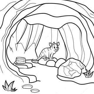 Cave Coloring Page 60153-48257