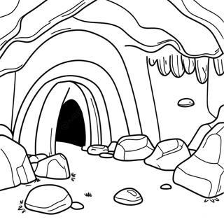 Cave Coloring Page 60153-48259