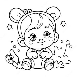 Cry Babies Coloring Page 6016-4916