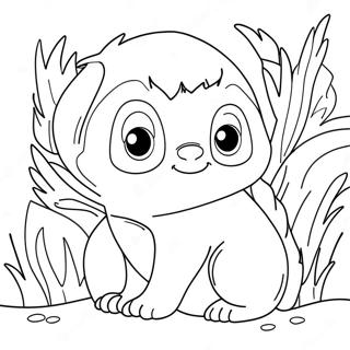 Burgess Animal Coloring Page 60173-48273