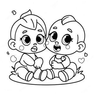 Cry Babies Coloring Pages