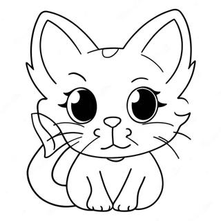 Siren Head Cartoon Cat Coloring Page 60183-48282