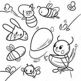 Bee Swarm Simulator Coloring Page 60193-48290