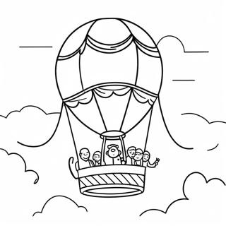 Up Balloon Adventure Coloring Page 601-479