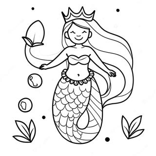 Mermaid Queen Coloring Page 60213-48303