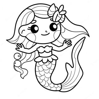 Mermaid Queen Coloring Page 60213-48304