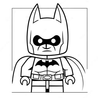 Batman In Lego Style Coloring Page 60234-48325