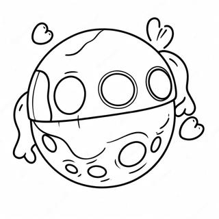 Mario Bomb Coloring Page 60253-48339