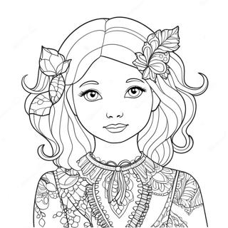 Whimsical Johanna Bradford Coloring Page 60264-48352