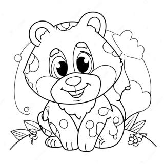 Fun Dot Coloring Pages With Animals 6027-4921