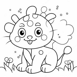 Fun Dot Coloring Pages With Animals 6027-4924