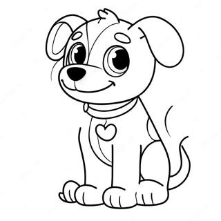 Pound Puppies Coloring Pages