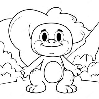 Thing 1 Coloring Page 60323-48395