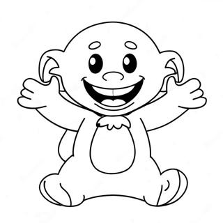 Thing 1 With Big Smile Coloring Page 60324-48399