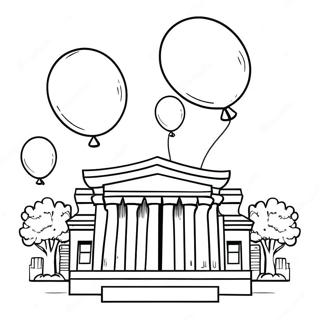 Boj With Colorful Balloons Coloring Page 60344-48424