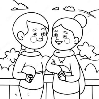 Love Your Neighbor Coloring Page 60383-52945