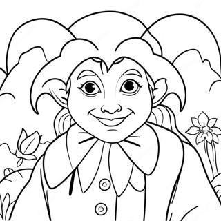 Jester Garten Of Banban Coloring Page 60413-48459