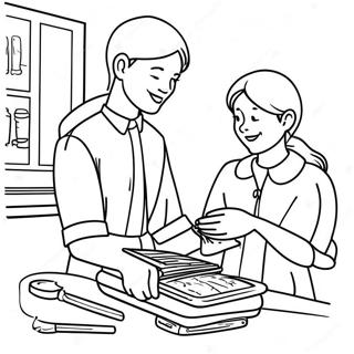 Life Skills Coloring Pages