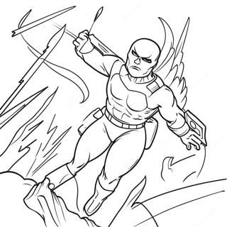 Scarlet Overkill In Action Coloring Page 60444-48488