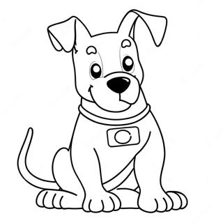 Underdog Character Coloring Page 60453-48490