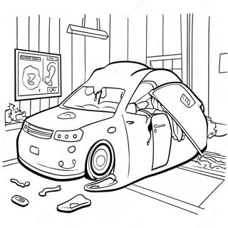 Crime Scene Detective Coloring Page 60463-48500