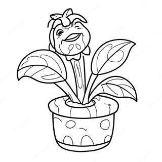 Little Shop Of Horrors Coloring Pages