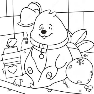 Paint And Sip Party Coloring Page 60513-48541